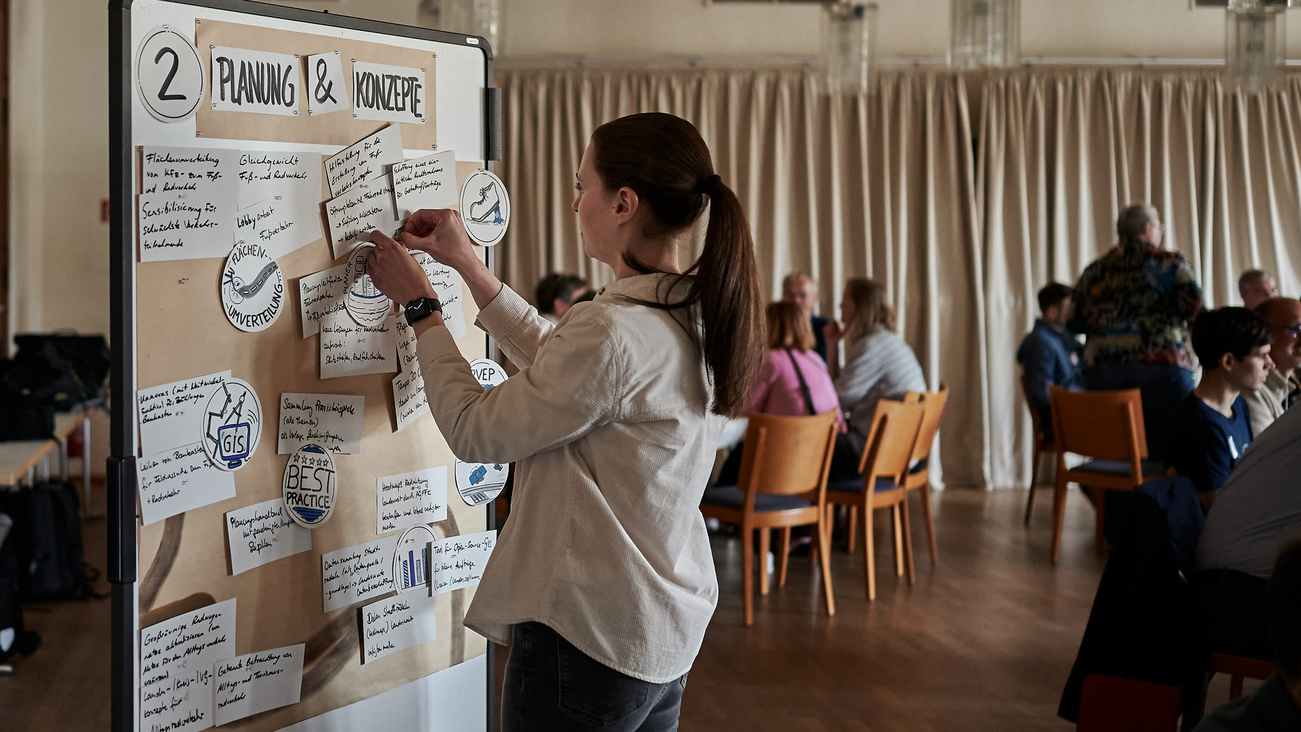 Situation im Workshop der Gründungsveranstaltung der AGFFK-RLP e.V. am 05.05.2023 in Kaiserslautern