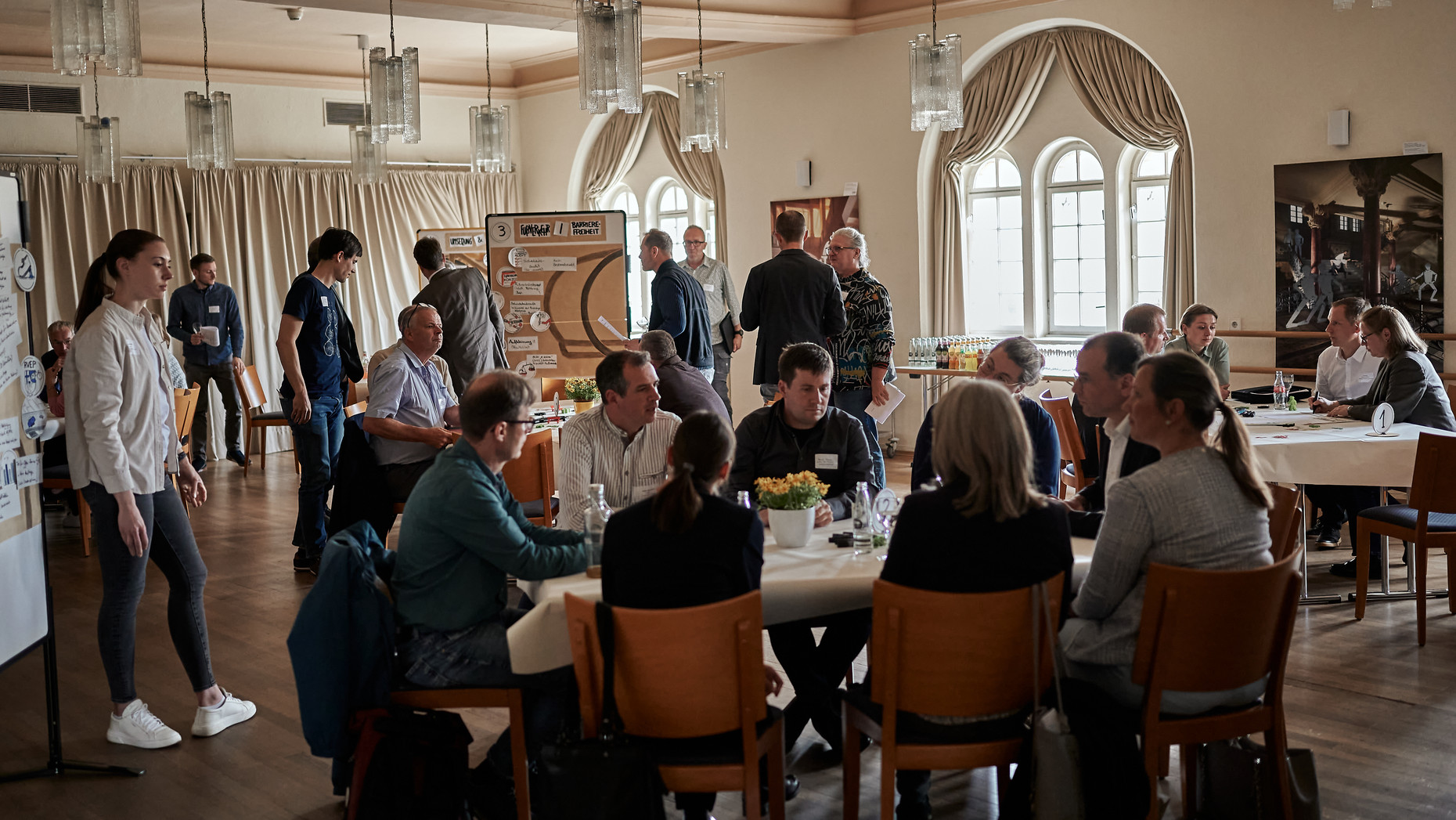 Situation im Workshop der Gründungsveranstaltung der AGFFK-RLP e.V. am 05.05.2023 in Kaiserslautern