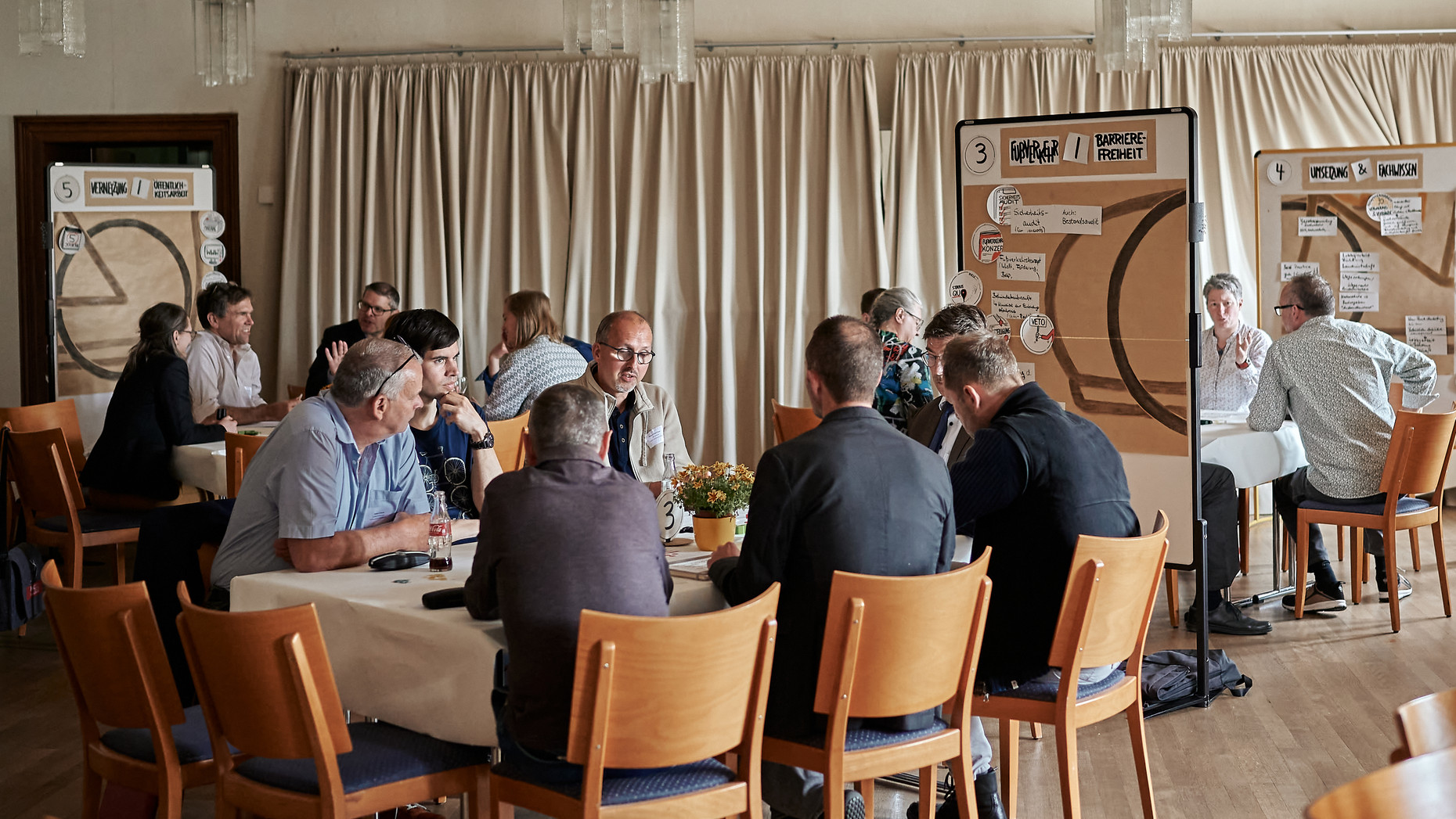 Situation im Workshop der Gründungsveranstaltung der AGFFK-RLP e.V. am 05.05.2023 in Kaiserslautern
