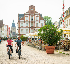 Fahrradsituation in der Innenstadt von Speyer